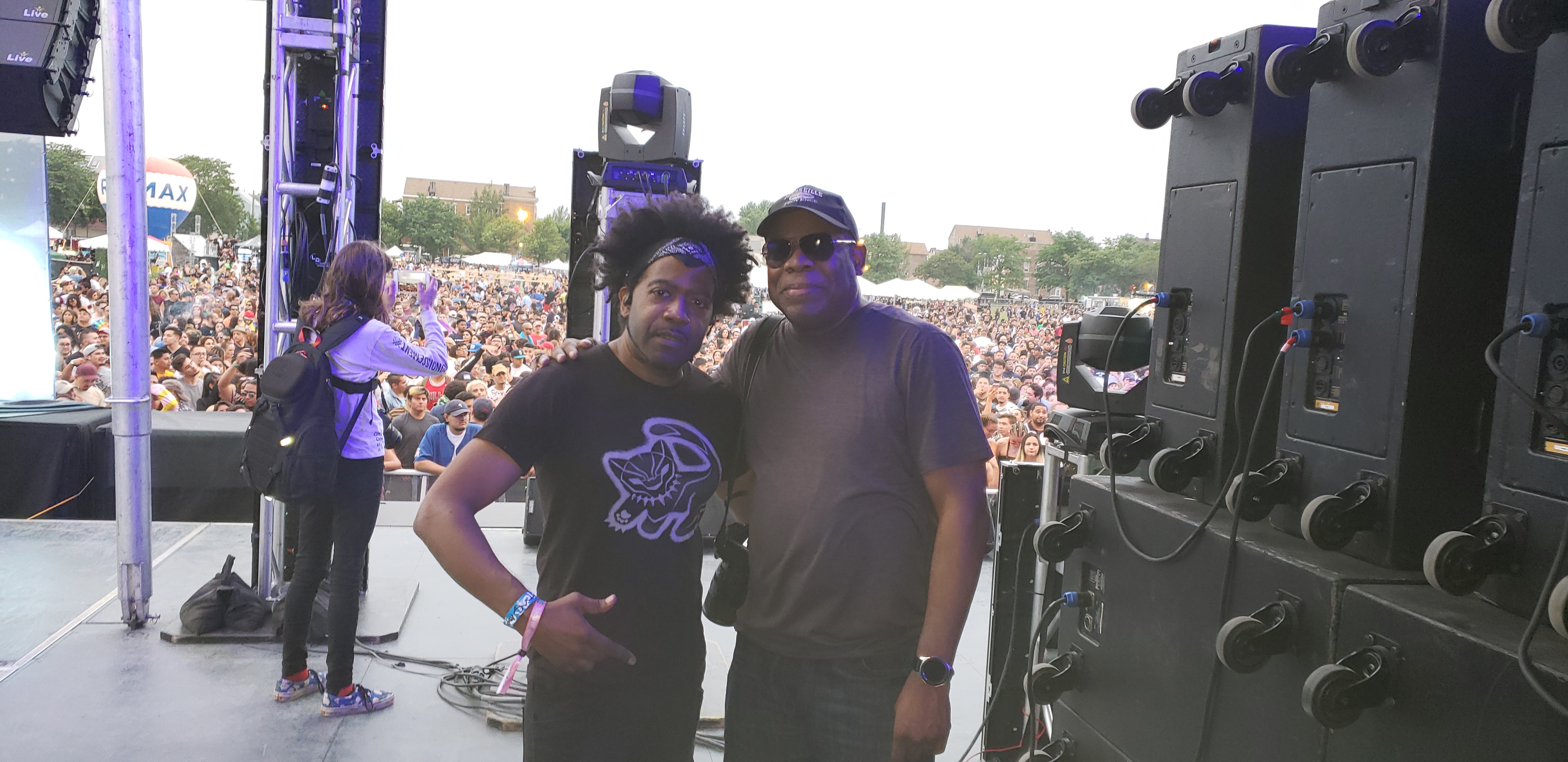 Joe Smooth festival stage